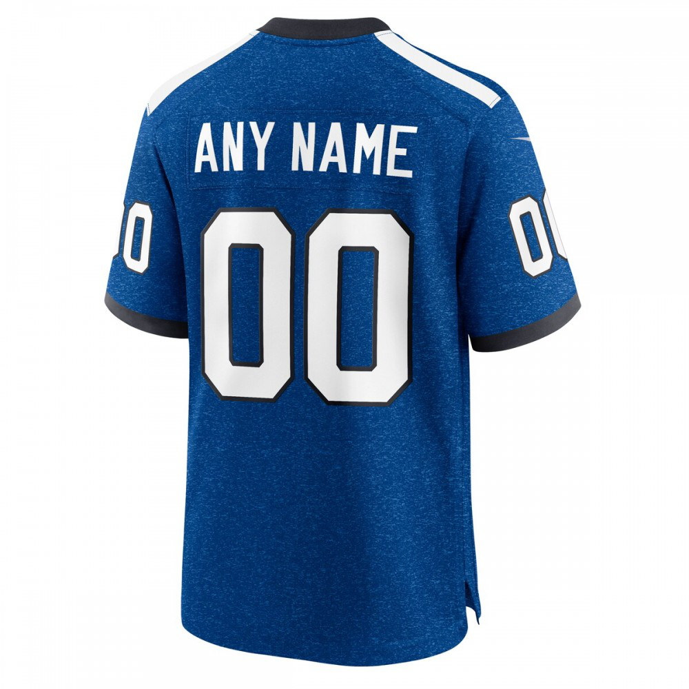 Indiana Nights Indianapolis Colts Nike Alternate Custom Game Jersey - Blue-Profan Arena